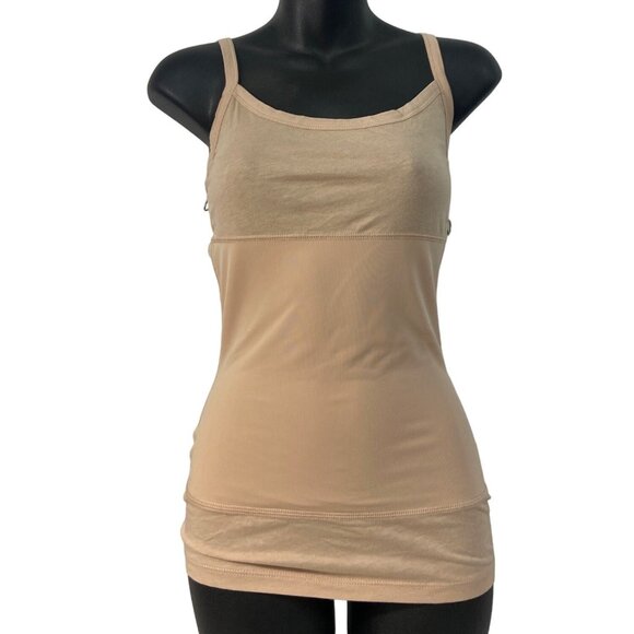 Yummie Tummie Women's Beige Compression Shirt Sz M - NWT - Picture 1 of 7